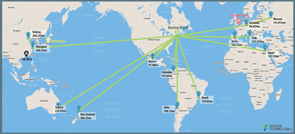 波士顿科技发布MT4服务器延时地图(图2) 波士顿科技发布MT4服务器延时地图(图2)